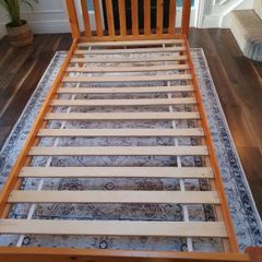 Lovely Sturdy Single Wooden Bed Frame - Can Deliver