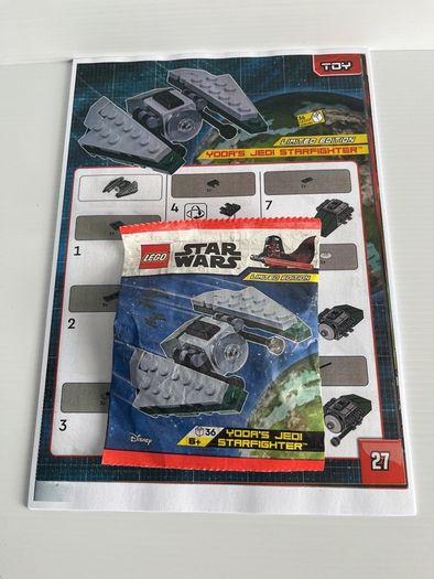 Lego Star Wars Yoda's Jedi Starfighter microfighter