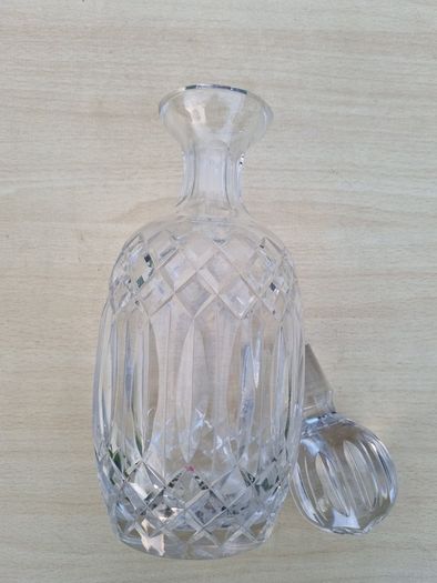 Waterford Lismore Cut Crystal Spirit Decanter in Ball Stopper