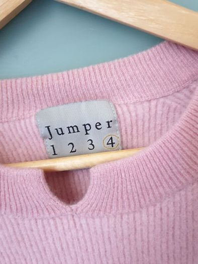 Cashmere Jumper Size 4 (uk 14)