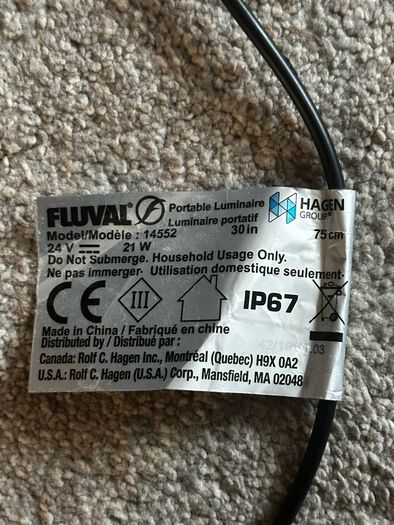 Fluval Aquasky 2.0 aquarium LED 21W
