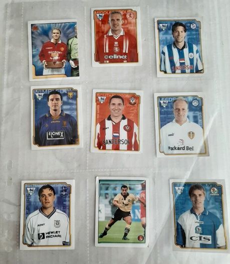 Vintage merlin Premier league cards 1997/98