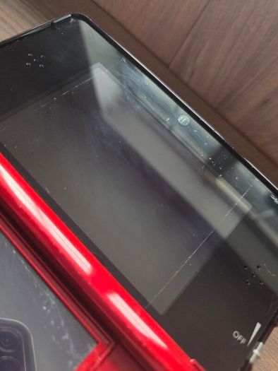 Nintendo 3DS in metallic red