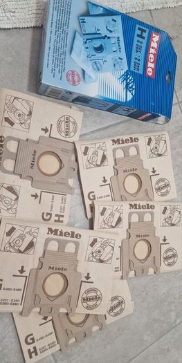 5 new Miele vacuum bags H