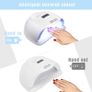 150W Quick-drying Nail Dryer Gel Polish Curing UV Light With 4 Timers, Automatic Sensor for Gels Polishes in Home and Salon Image 6