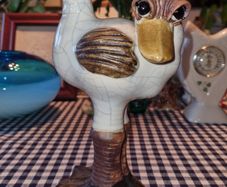 Funny Pottery Figure of a Duck