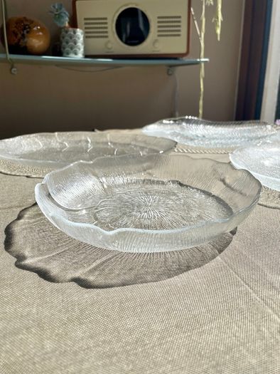 Selection of Vintage Glass Serving Plates, from euro 10, Arcoroc, Pasabahce