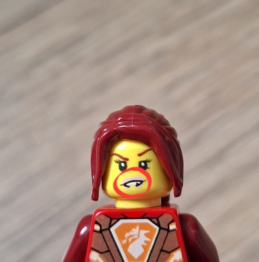 Lego Macy with fire mace