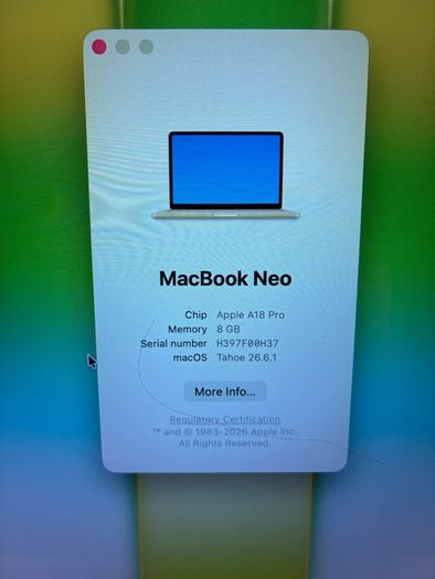 Apple Macbook Neo