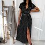 Summer Polka Dot Dress Size Uk 12 Image 7