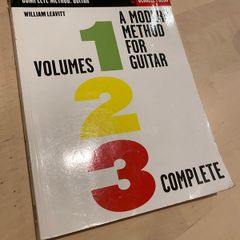 A Modern Method for Guitar William Leavitt Complete Volumes 1 2 3 Berklee
