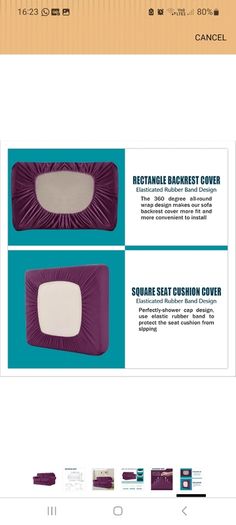 Blue Sofa Bed new seat cushions