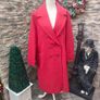 Red Double breasted overcoat uk20 Image 6