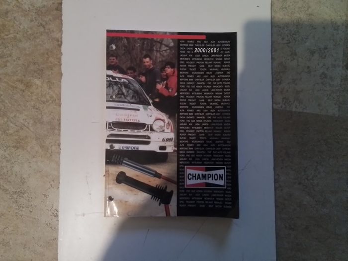Champion Spark Plug Lead Reference Book.