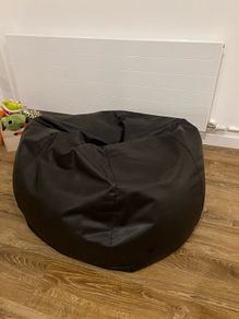 Large Leatherette Bean Bag