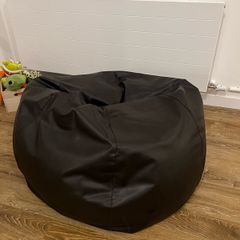 Large Leatherette Bean Bag