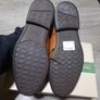 Clarks men tan leather shoes Image 8