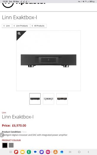 Hi End Linn Exakt Box 1 Power Amplifier Dac Absolute Bargain
