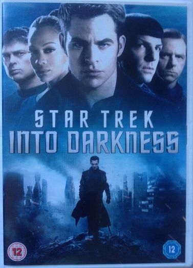 Star Trek: Into Darkness [2013] Chris Pine, Zachary Quinto, Simon Pegg, Karl Urban, Zoe Saldana, John Cho, Anton Yelchin, Bruce Greenwood, Leonard Nimoy Benedict Cumberbatch, Alice Eve & Peter Weller  [Movie DVD]
