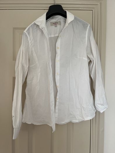 Saville row white Shirt
