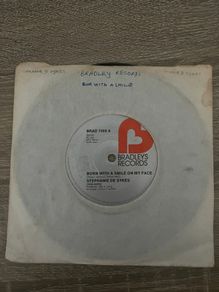 Stephanie De Sykes With Rain Born with a smile on my face 7" Single
