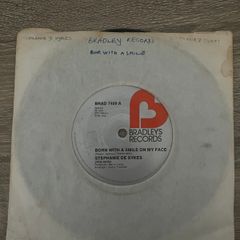 Stephanie De Sykes With Rain Born with a smile on my face 7" Single