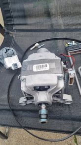 Washing machine Candy hover motor, drain pump, and heating elements and belt