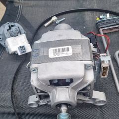 Washing machine Candy hover motor, drain pump, and heating elements and belt