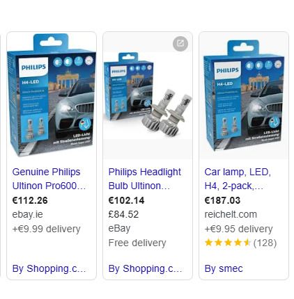 Philips Ultinon Pro6000 H4-LED Street Legal Headlight Bulb +230% Brighter Light 5,800K