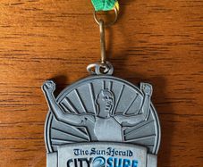 The Sun Herald City 2 Surf Finishes Medal