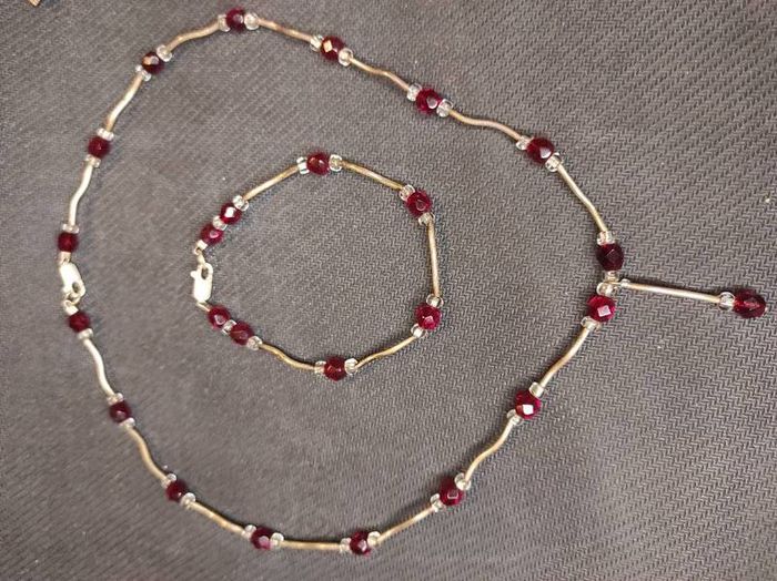Sterling silver matching set