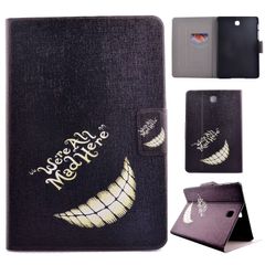 Card Slot Pattern Leather Case Folio Stand Cover For Galaxy Tab A T350