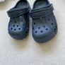 Navy blue classic Childs crocs C 9 Image 4