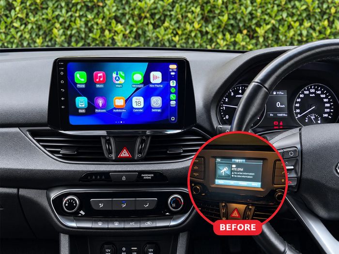 Hyundai i30 2017-2020 Apple CarPlay & Android Auto Upgrade