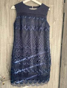Navy Dress UK 14