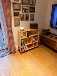 Modern Handmade OSB Bookshelf
