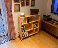 Modern Handmade OSB Bookshelf