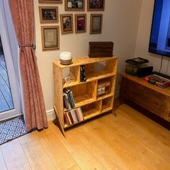 Modern Handmade OSB Bookshelf