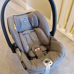 Cybex Cloud Z2 Mirage Grey i-Size Rotating Baby Car Seat and Base Z 360 Rotating ISOFIX Car Seat Base 5
