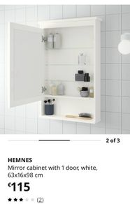 Mirror Cabinet Hemnes