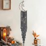 Macrame Wall Hanging with LED Light,Moon Dream Catcher Woven Wall Tapestry Bohemian (MULTIPLE STYLES) Image 3