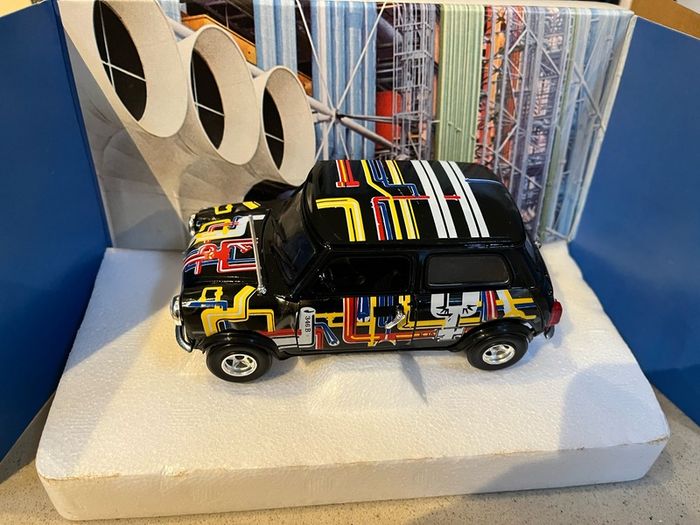 Mini Cooper Beaubourg 1/25 Year 1978 ultra rare Polistil