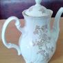 Bernadotte porcelain Czechoslovakia Coffee Pot set Trio Image 4