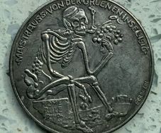 1916 Walter Eberbach Coin, Easter Rising -Torentanz ( Dance of Death) Series