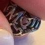 Pandora Charm retired Openwork Mom silver charm Image 6
