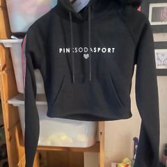 Pink Soda Sport Crop Top Hoodie