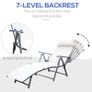 Sun Lounger Recliner, Textilene-Brown (FREE SHIPPING) Image 7