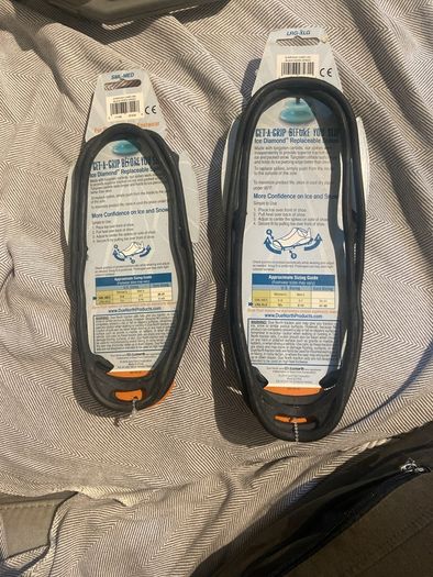 Shoe grip/traction aids