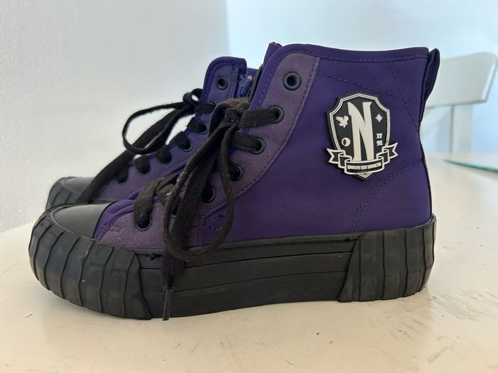 Zara Wednesday Addams Trainers 34