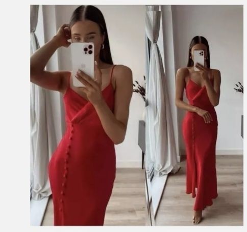 Zara Red Dress